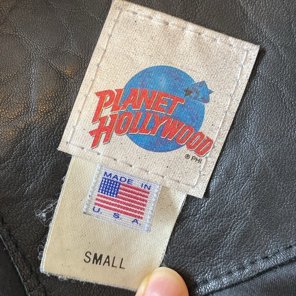 Planet Hollywood Miami Leather Jacket - Picture 4 of 4